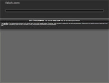Tablet Screenshot of falah.com